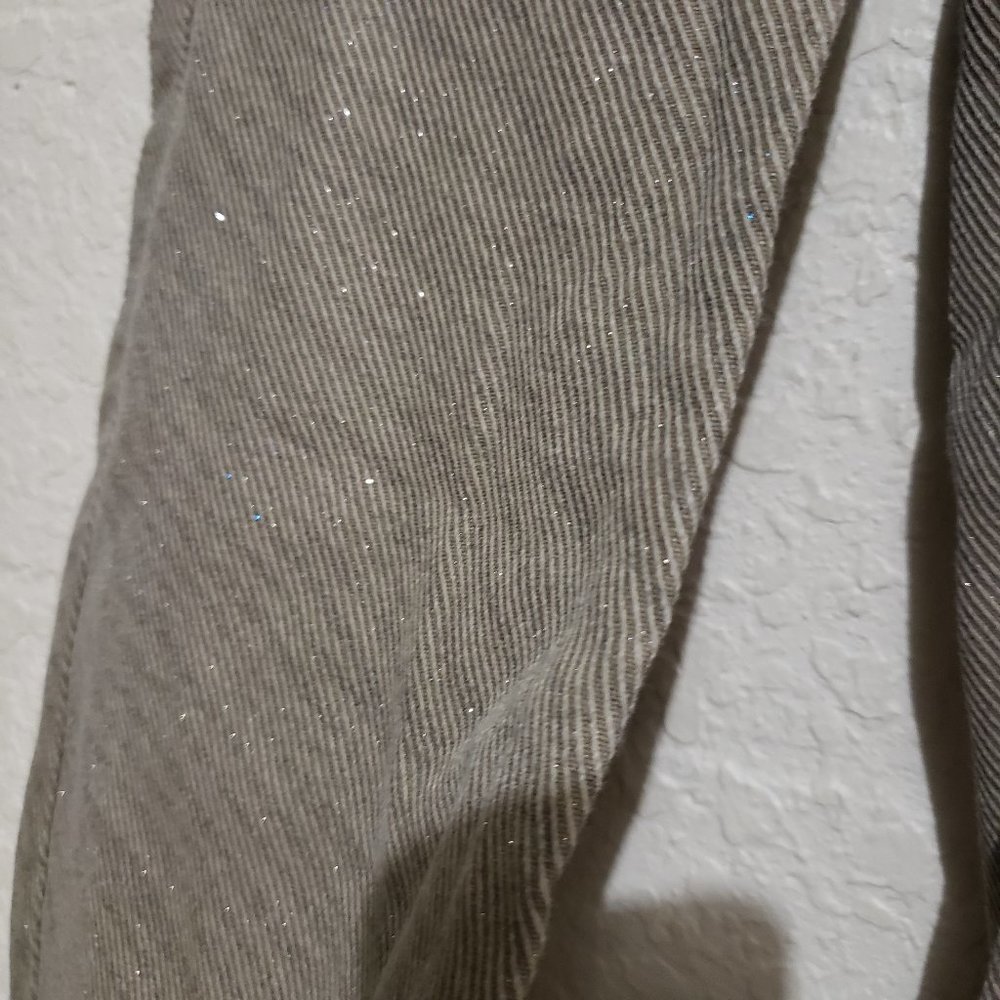 V Cristina Tan/Brown Corduroy Texture Jean Size 6 - Picture 13 of 16